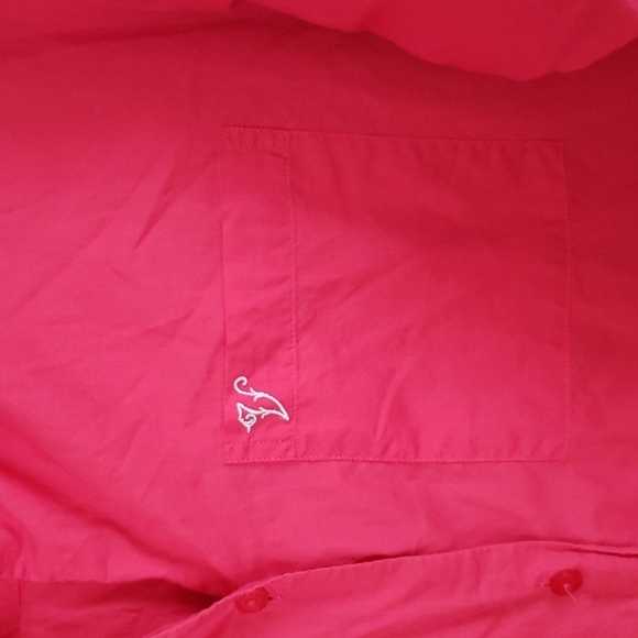 Victoria secret sleep shirt, button down,  Barbie pink, women's size medium - Picture 4 of 8